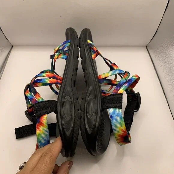 Chaco Z/Volv X2 Sandals - Women's tie dye sandals size 10 D21 Hiking Outdoor - Picture 5 of 7